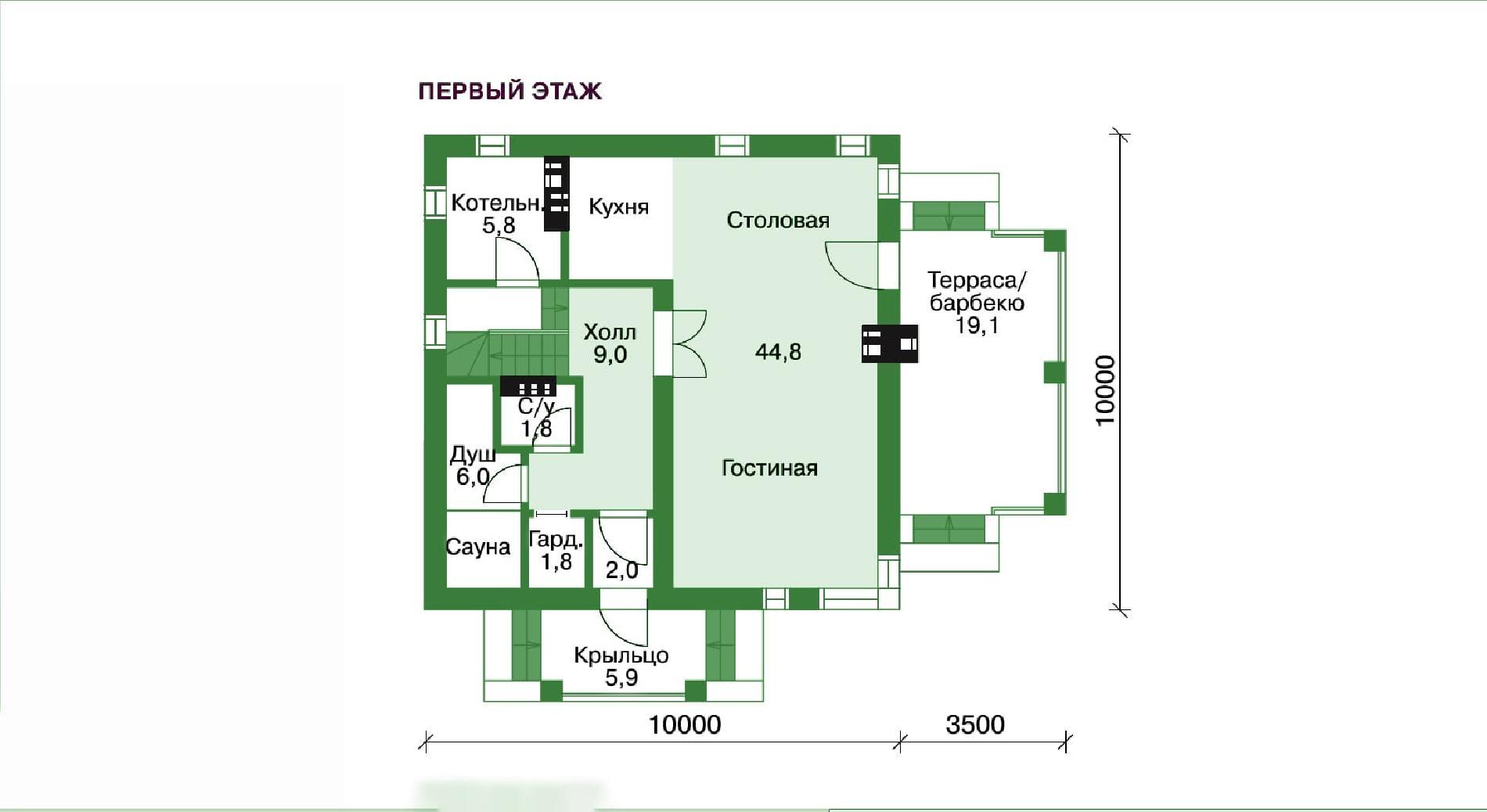 Планировка проекта дома №br-144 br-144_p1.jpg