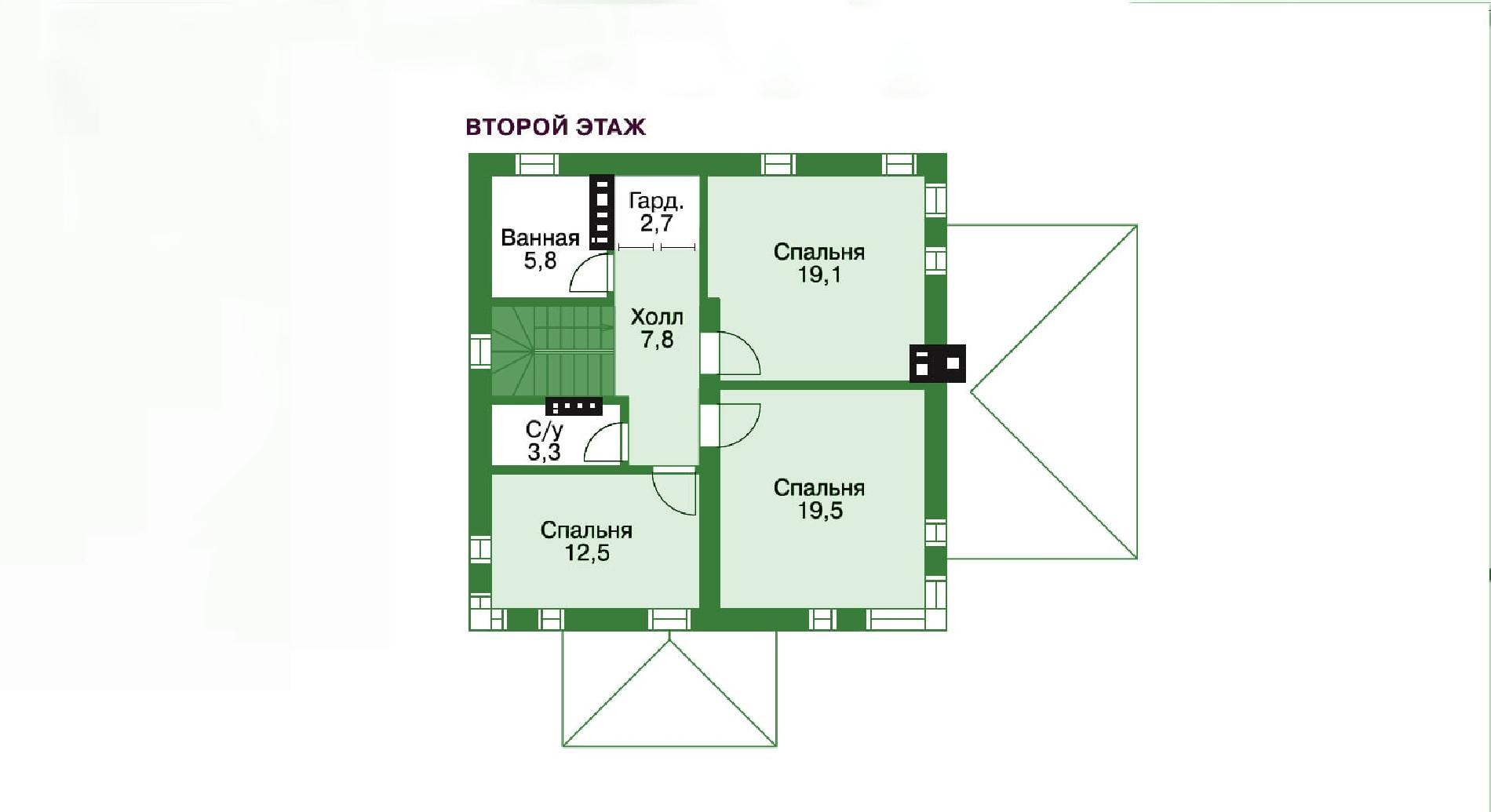 Планировка проекта дома №br-144 br-144_p2.jpg