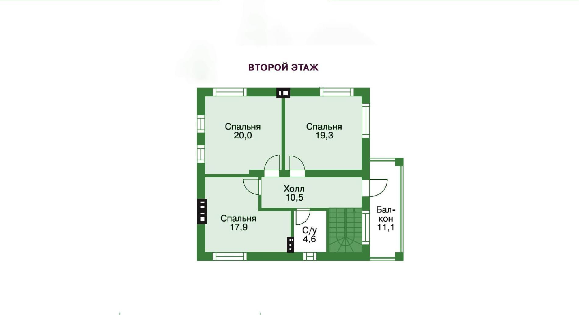 Планировка проекта дома №br-148 br-148_p2.jpg