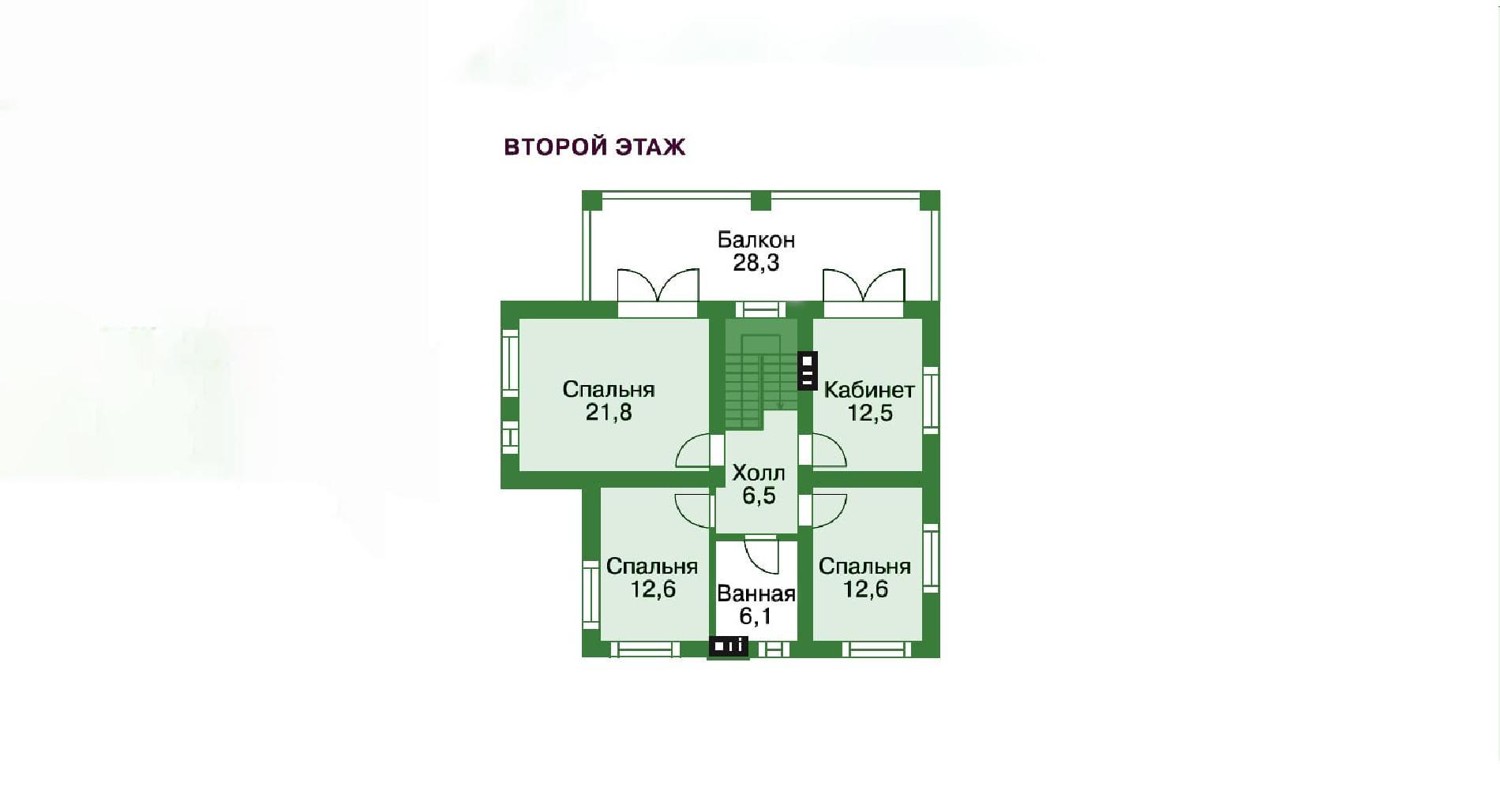 Планировка проекта дома №br-167 br-167_p2.jpg