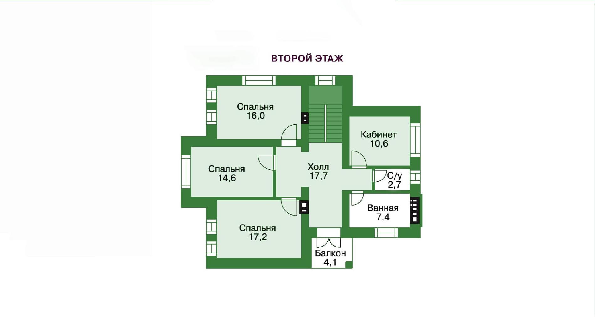 Планировка проекта дома №br-172 br-172_p2.jpg