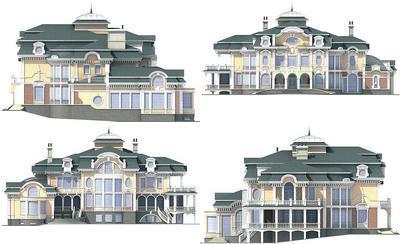Фасады проекта дома №cp-36-09 cp-36-09_f2.jpg