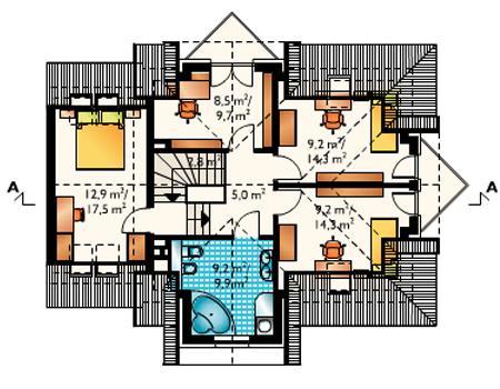 Планировка проекта дома №cp-81-54 cp-81-54_v1_pl1.jpg