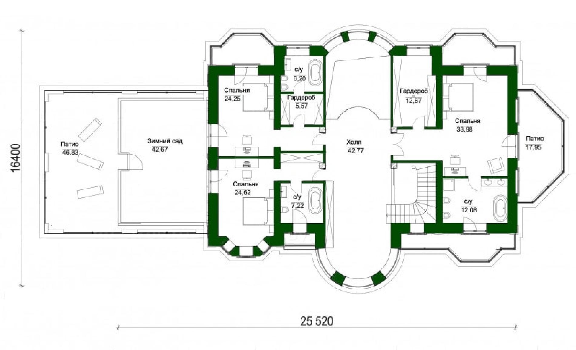 Планировка проекта дома №ml-722 ml-722_p2-min.jpg