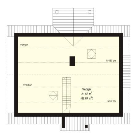 Планировка проекта дома №mp-154 proect_mp-154-pl2.jpg