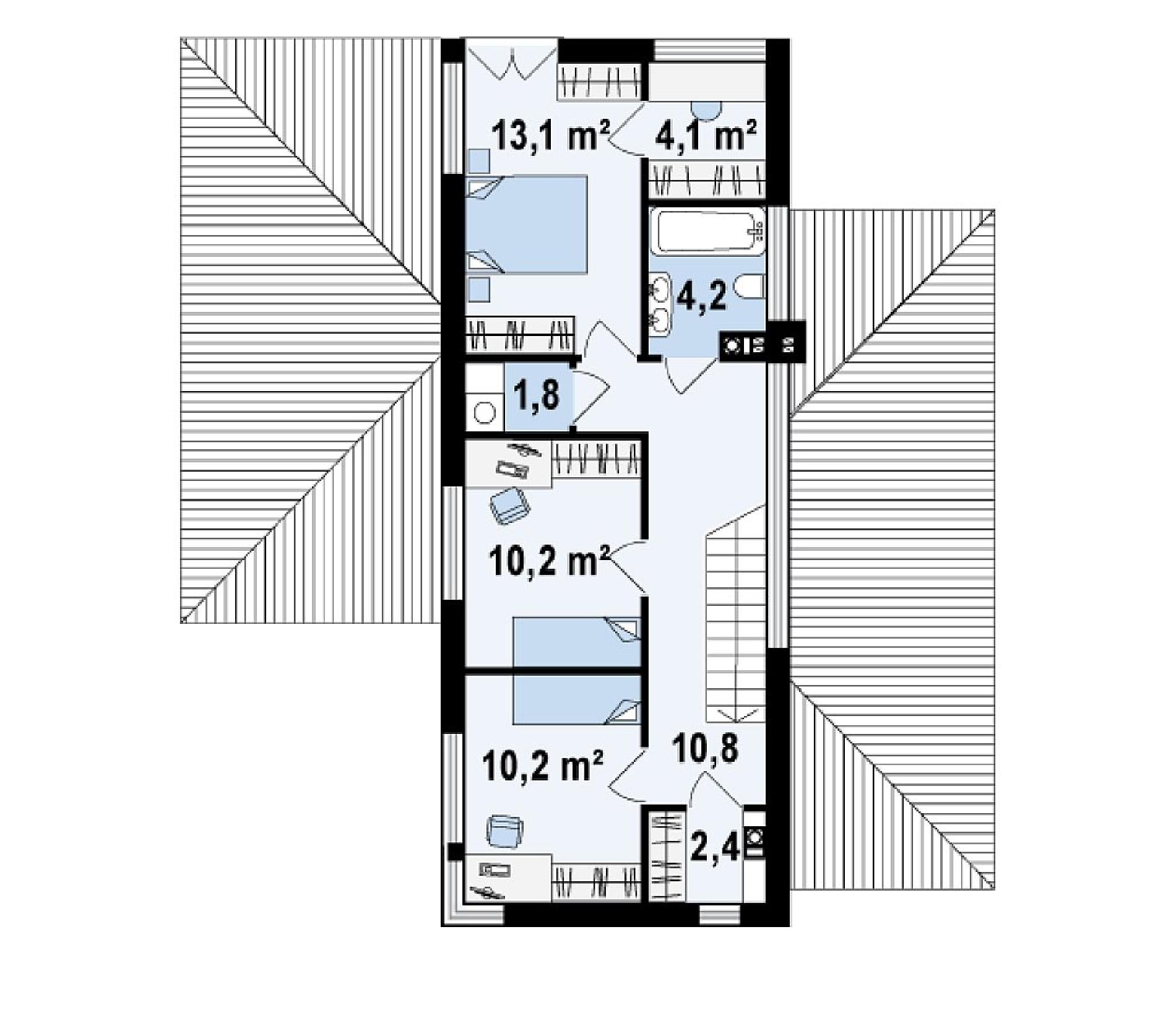 Планировка проекта дома №zx25 Zx25_rzut2.png